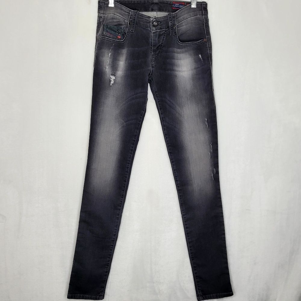 Diesel Grupee Denim + Sweat Pants Size 27